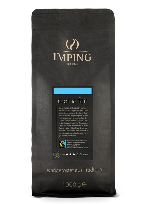 Imping Kaffee Crema Fair 1000g